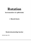 Rotation - Instrumentlære & Spilleteknik ES25